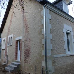 Pierres vues et briques