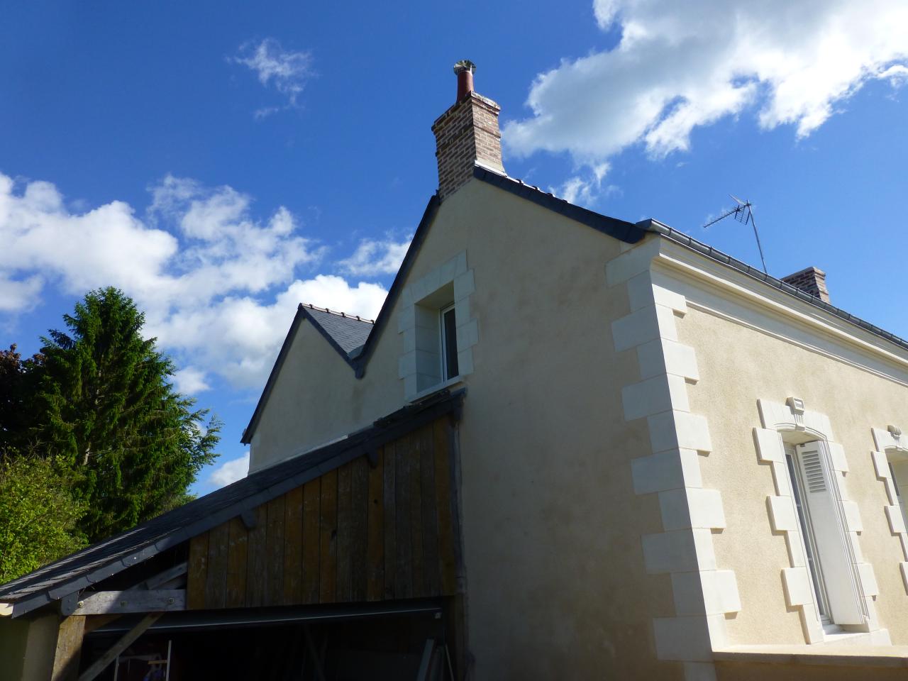 Ravalement pignon Loire rénovation