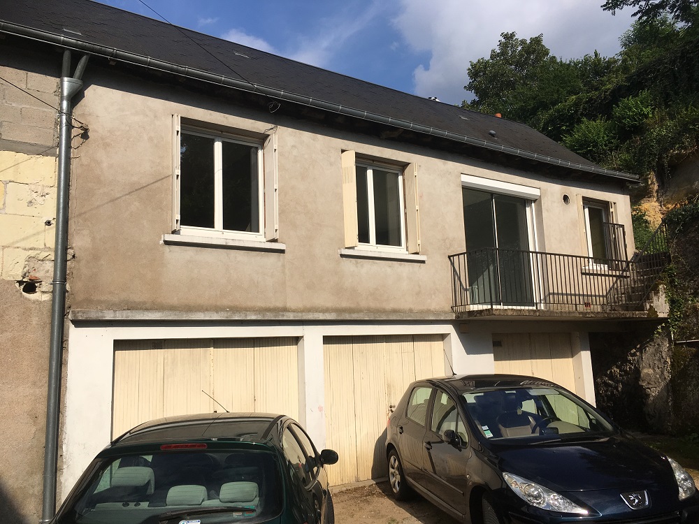 chantier avant Loire rénovation st Avertin