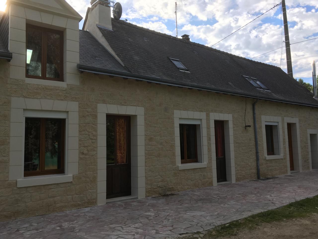 Rénovation avec décoration aspect pierre