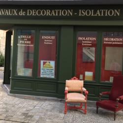 Rénovation d'une vitrine à Beaulieu les Loches