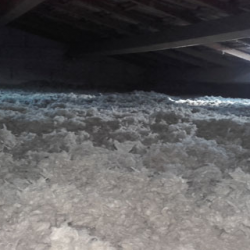 Isolation combles perdus - Soufflage LAINE DE ROCHE