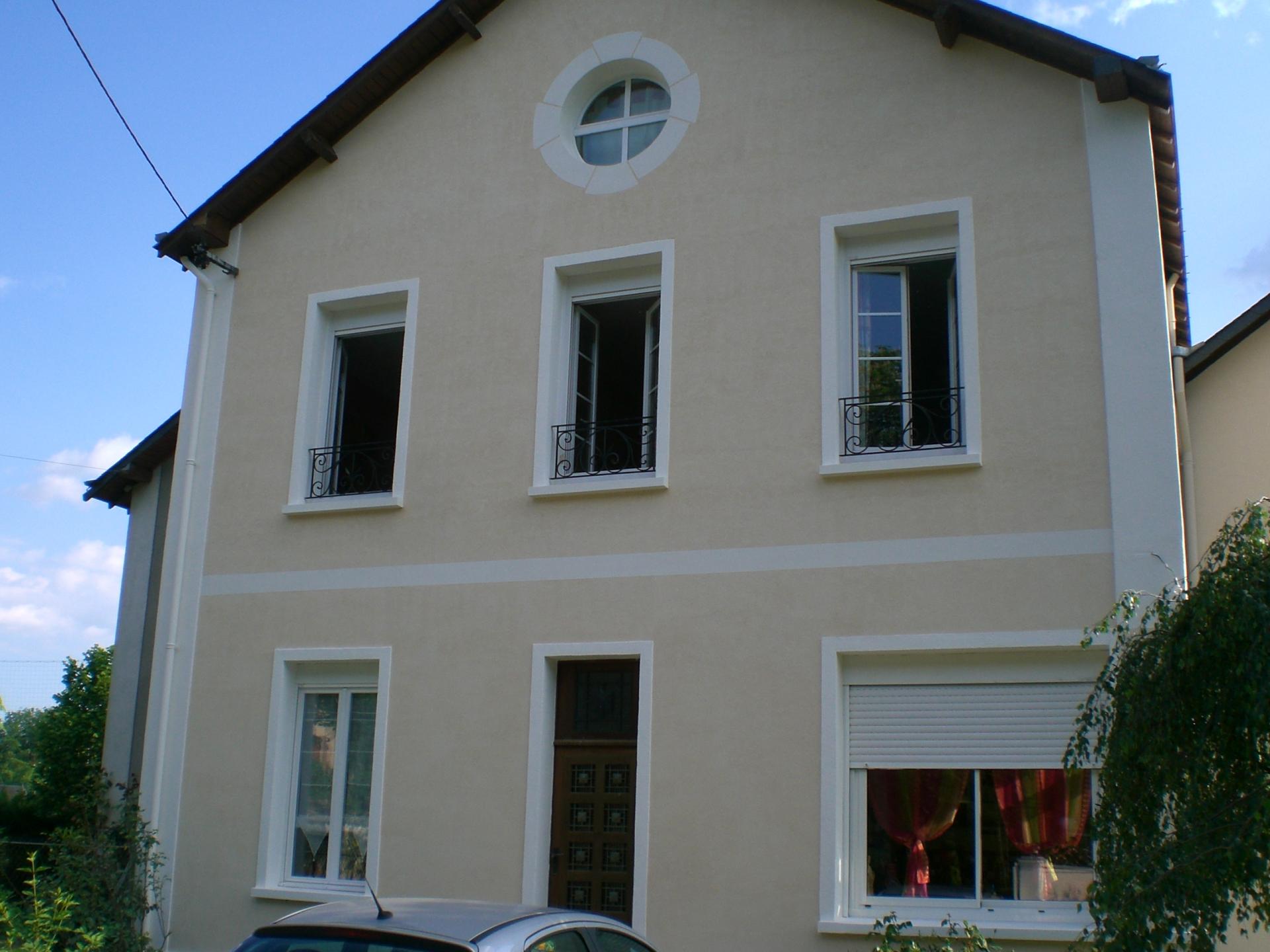Ravalement de façade peinture siloxane