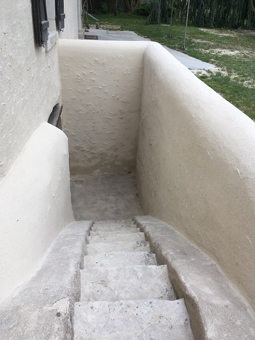 Escalier après