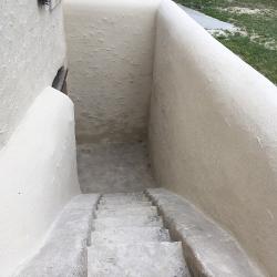 Escalier après