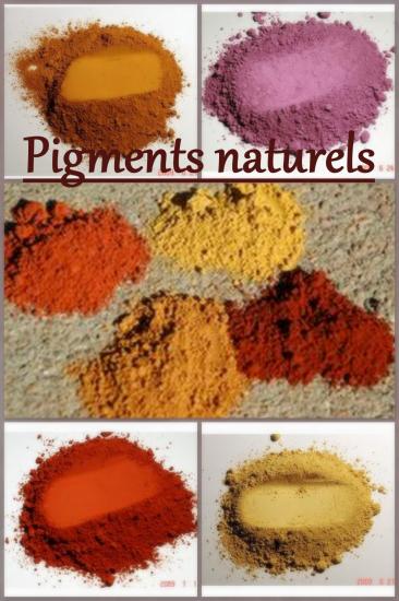 pigments naturels
